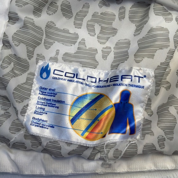 Trespass Protekt Waterproof Windproof, Ski Snow Hooded White Jacket Women's Sz L - Picture 15 of 16